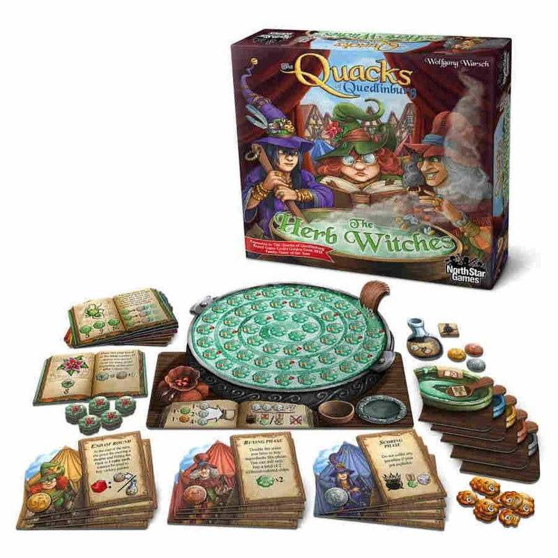 The Quacks of Quedlinburg: The Herb Witches Expansion