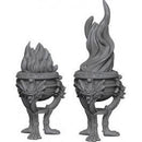 Pathfinder Deep Cuts Miniatures - Braziers - Unpainted (WZK73034)