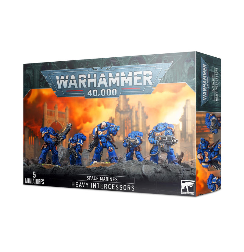 Games Workshop: Warhammer 40,000 - Space Marines - Heavy Intercessors (48-95) Tabletop Miniatures 
