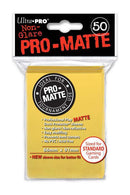 Ultra Pro: PRO-Matte Deck Protector Sleeves - Standard Size Yellow (50)