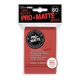 Ultra Pro: PRO-Matte Deck Protector Sleeves - Japanese Size Red (60)
