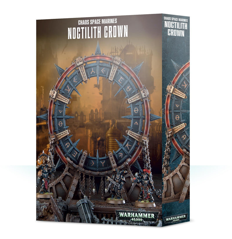 Games Workshop: Warhammer 40,000 - Chaos Space Marines - Noctilith Crown (43-70) Tabletop Miniatures 
