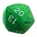 Jumbo D20 Plush Green/White