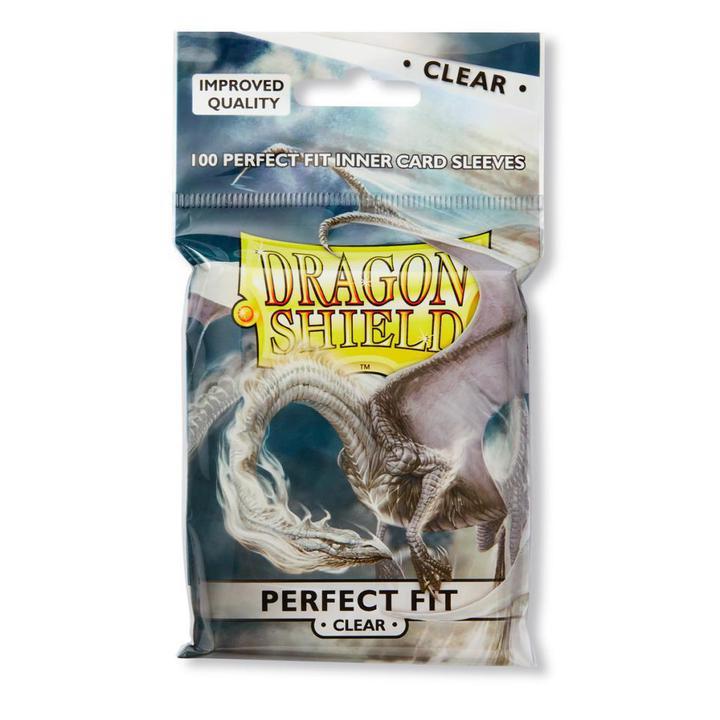 Dragon Shield: Deck Protector Inner Sleeves - Standard Size Perfect Fit Clear (100)