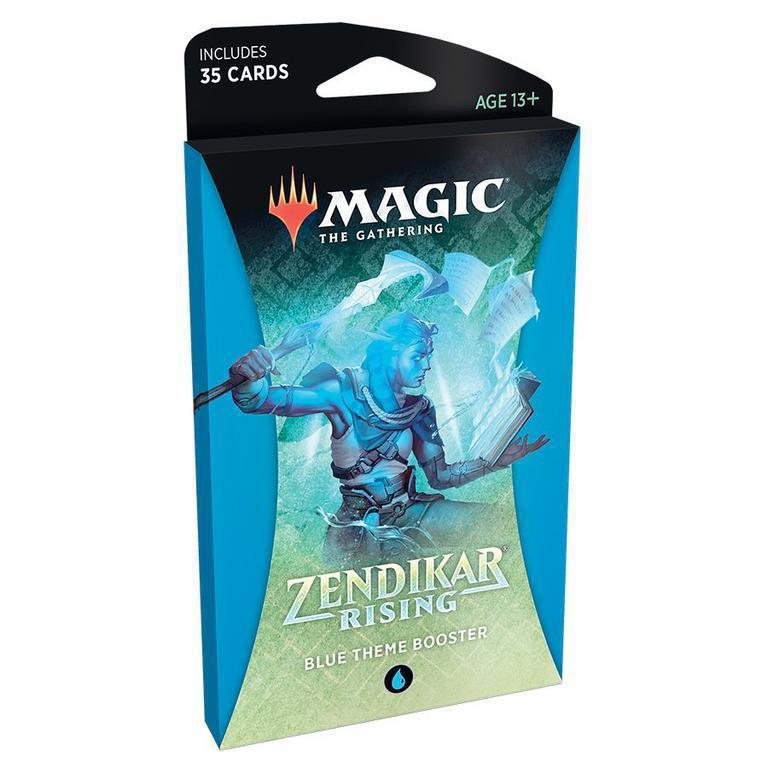 Magic the Gathering: Zendikar Rising - Theme Booster Blue