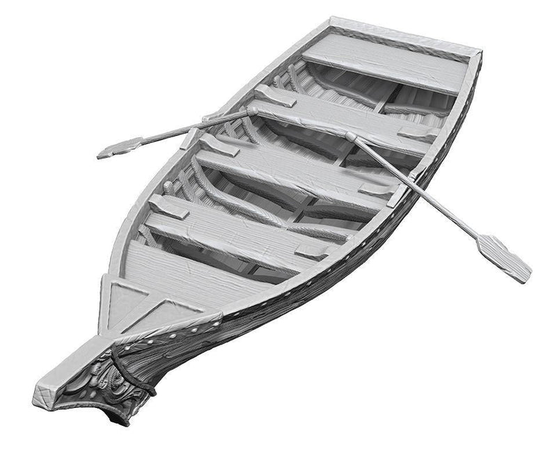 D&D WizKids Deepcuts Miniatures: Rowboat and Oars - Wave 18 Unpainted (WZK90503) 
