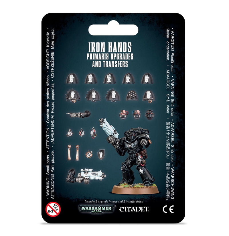 Games Workshop: Warhammer 40,000 - Iron Hands - Primaris Upgrades & Transfers (55-09) 