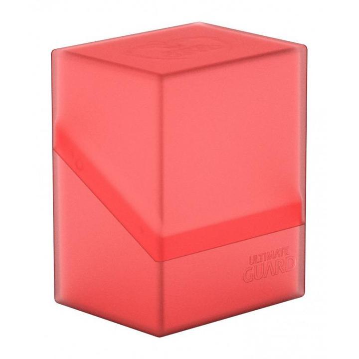 Ultimate Guard: Boulder 80+ Deck Box - Ruby (Red)