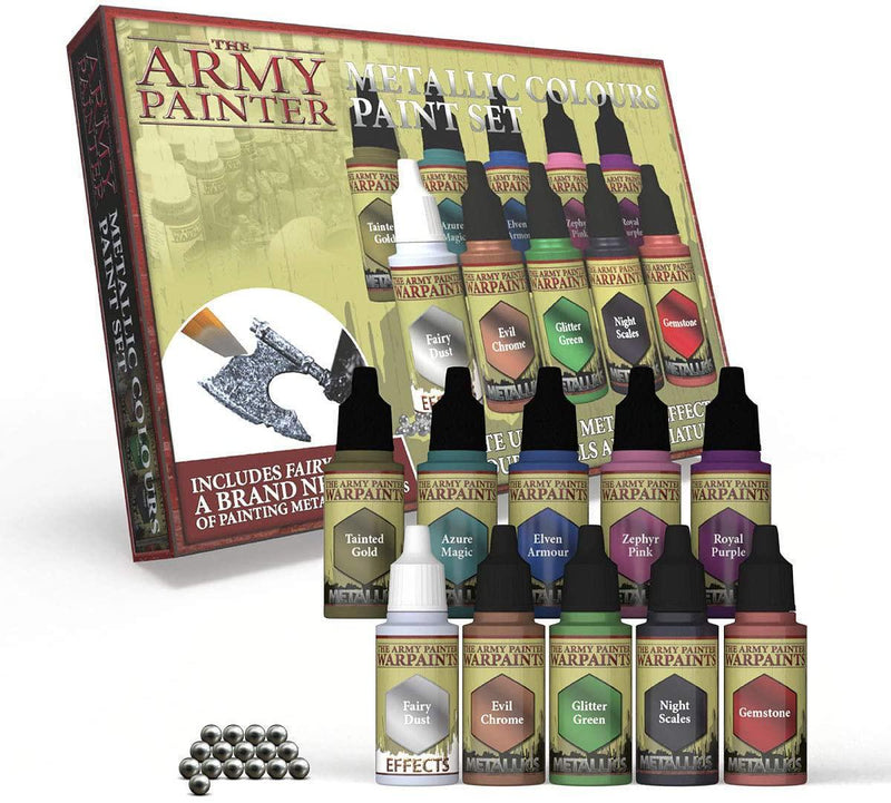 The Army Painter: Metallic Colours Paint Set