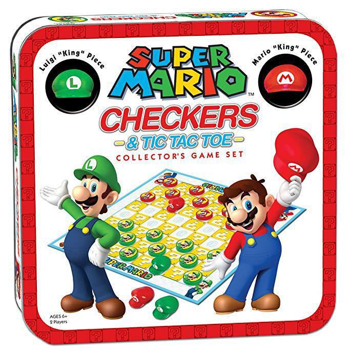 Super Mario - Checkers & Tick Tac Toe 