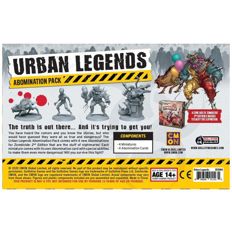 Zombicide: Urban Legends Abomination Pack 