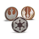 Star Wars Metal and Wood Die Cut Insignias