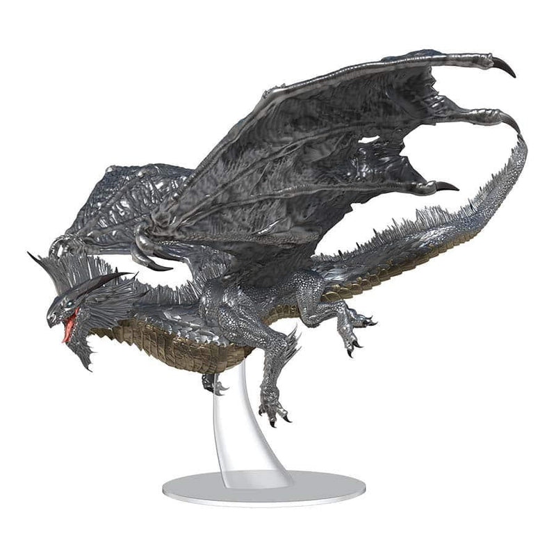 D&D Nolzur's Marvelous Miniatures - Premium Painted Adult Silver Dragon (WZK96146) 