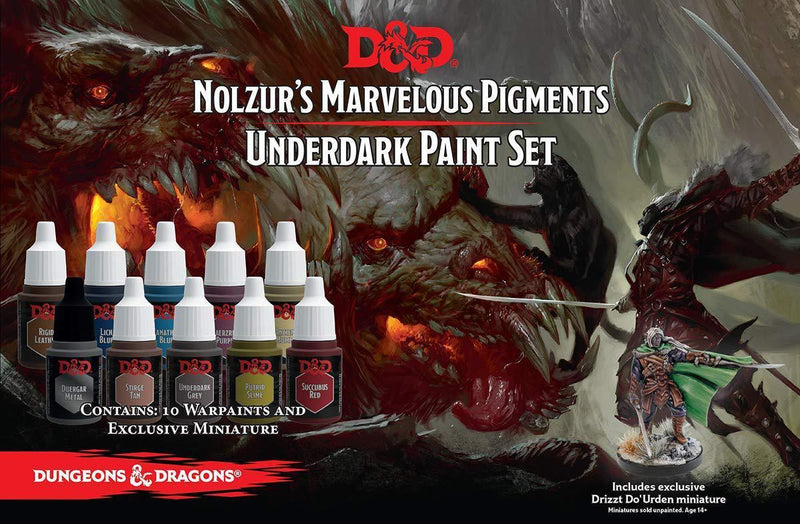 Dungeons & Dragons: Nolzur's Marvelous Pigments - Underdark Paint Set