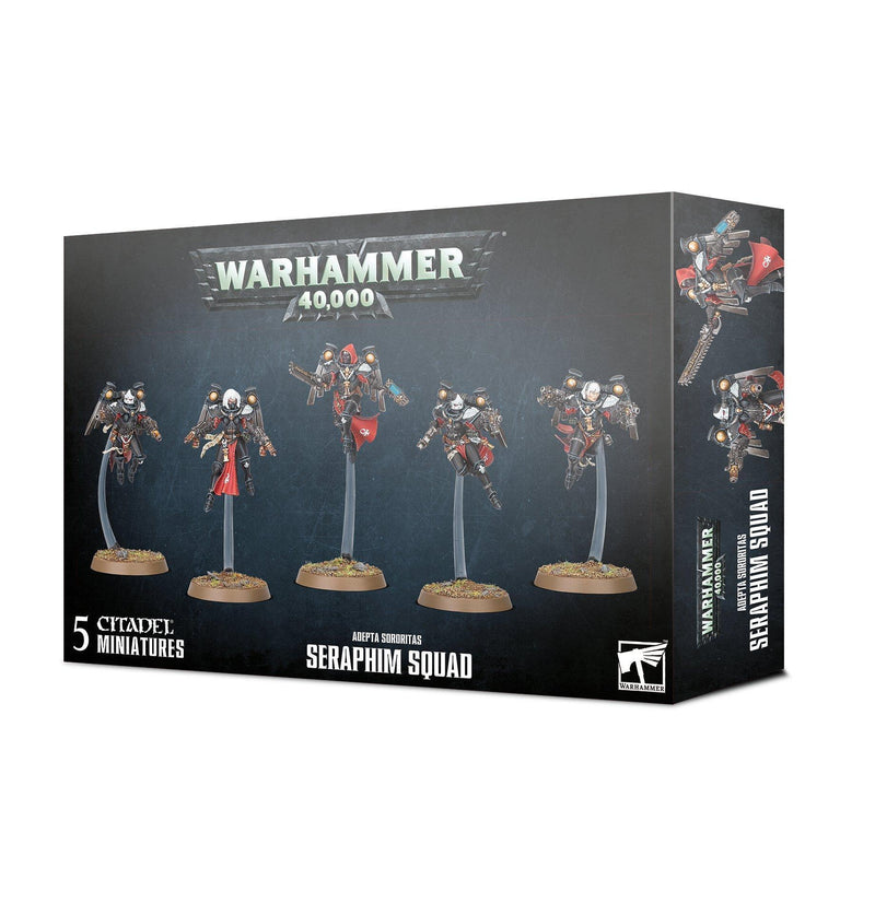 Games Workshop: Warhammer 40,000 - Adepta Sororitas - Seraphim Squad (52-27) Tabletop Miniatures 