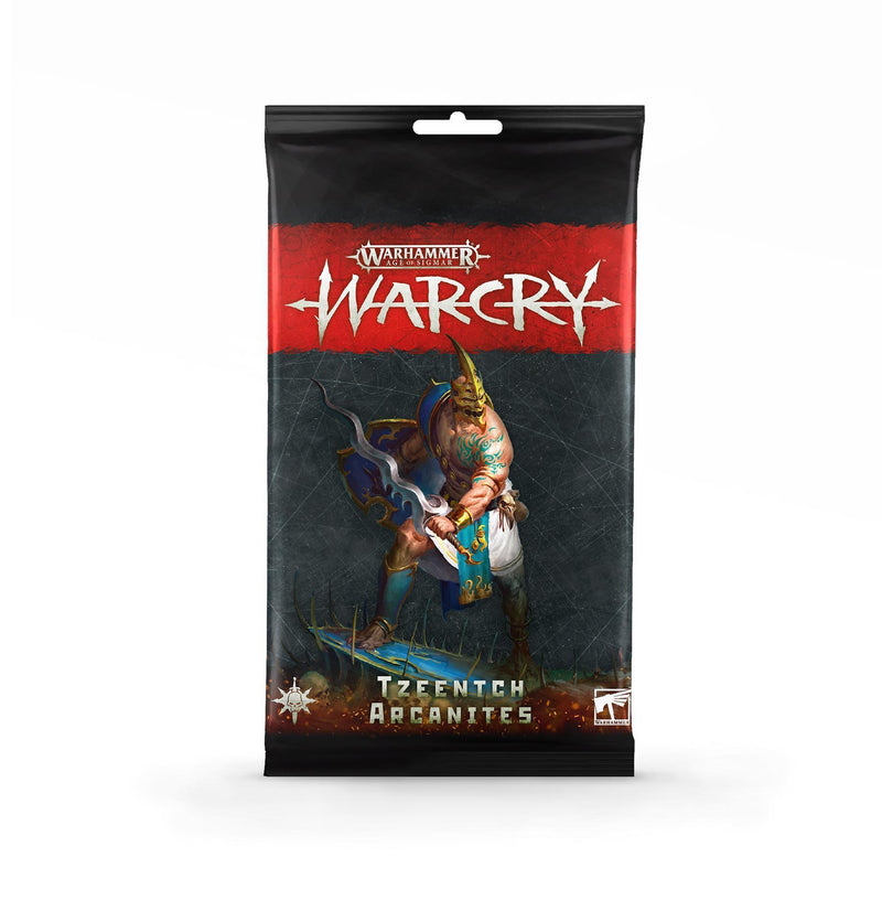 Games Workshop: Age of Sigmar - Warcry - Tzeentch Arcanites Card Pack (111-46) Tabletop Miniatures 