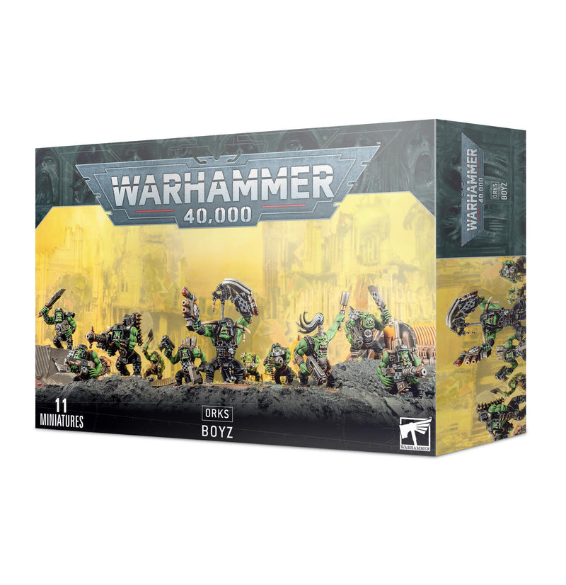 Games Workshop: Warhammer 40,000 - Orks - Ork Boyz (50-10) Tabletop Miniatures 