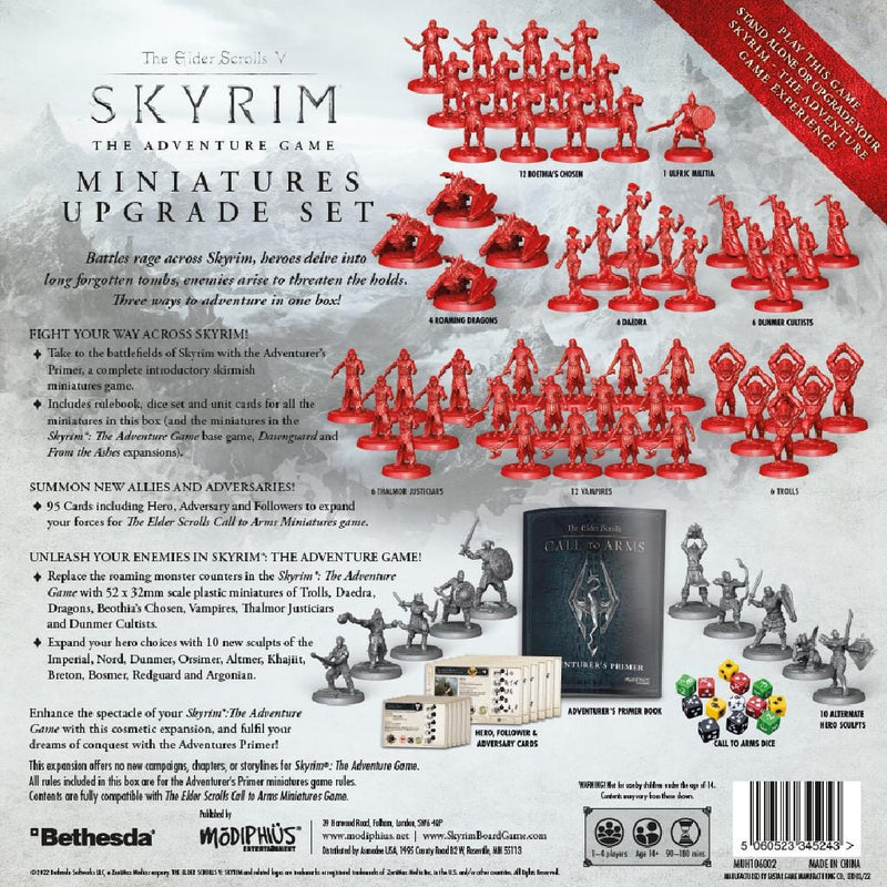 The Elder Scrolls: Skyrim - Adventure Board Game - Miniatures Upgrade Set 