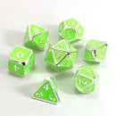 Die Hard: AfterDark Neon Rave Metal 16mm - Glow-in-the-Dark Polyhedral Dice Set (7)