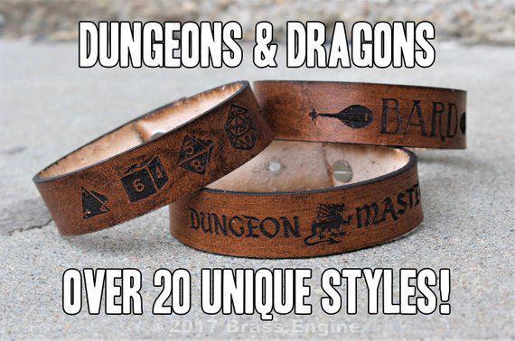 Brass Engines Productions: Leather Bracelet
