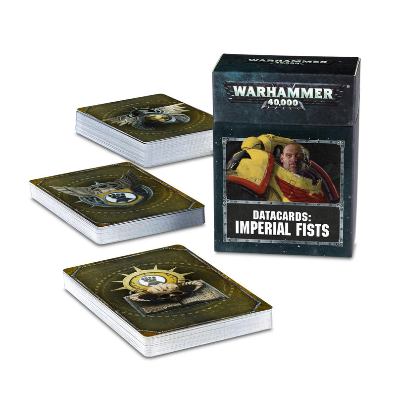 Games Workshop: Warhammer 40,000 - Imperial Fists Datacards (53-48) Tabletop Miniatures 