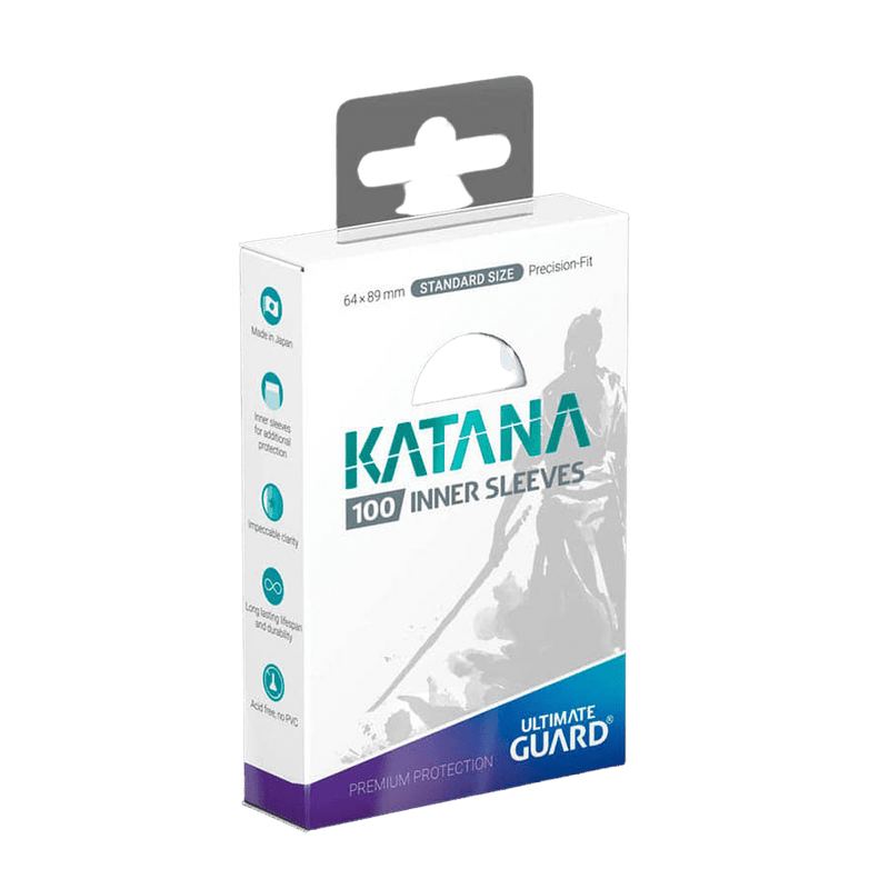 Ultimate Guard: Katana - Transparent Inner Sleeves (100) 