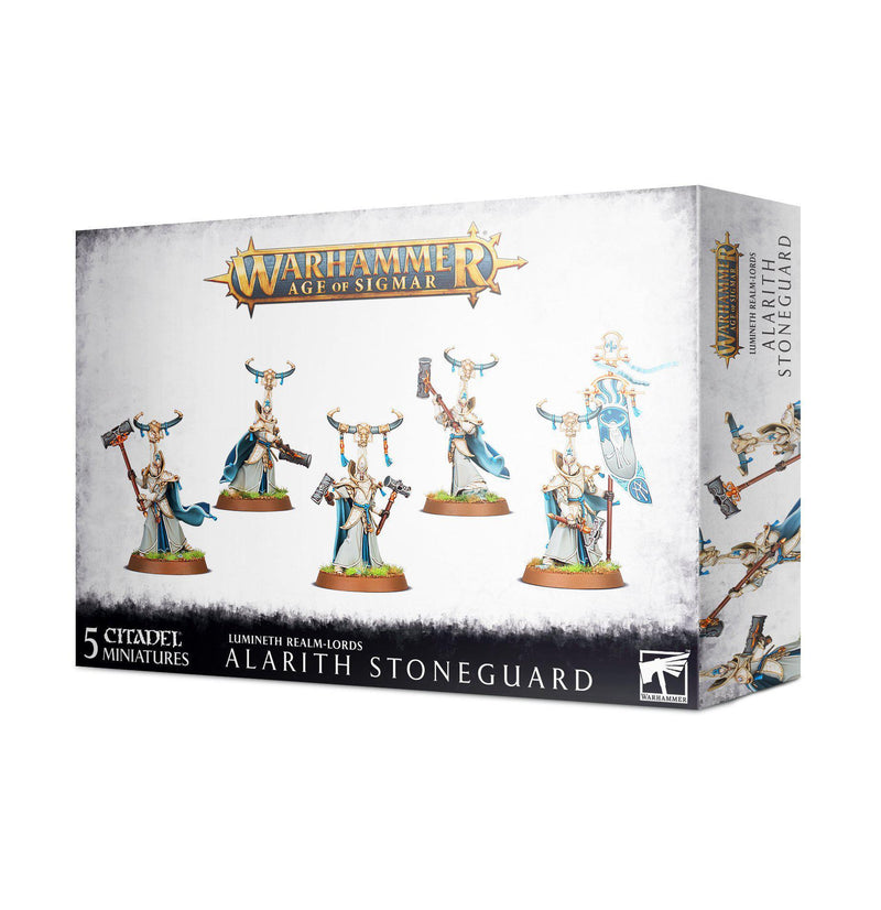Games Workshop: Age of Sigmar - Lumineth Realm-Lords - Alarith Stoneguard (87-54)