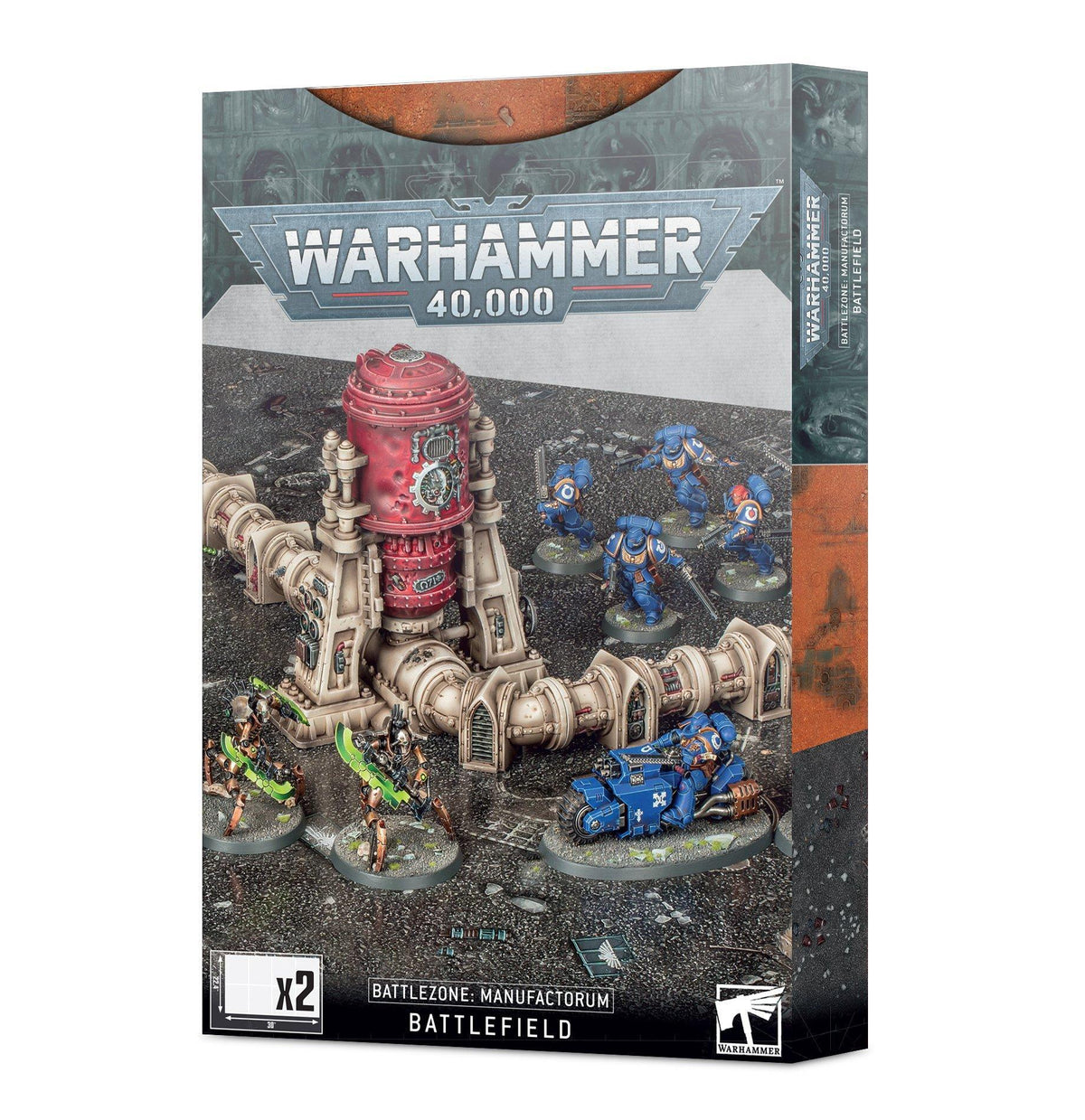 Games Workshop: Warhammer 40,000 - Battlezone Manufactorum Battlefield  (40-48)