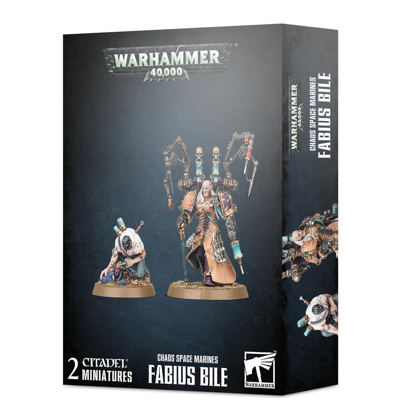 Games Workshop: Warhammer 40,000 - Chaos Space Marines - Fabius Bile (43-73) Tabletop Miniatures 