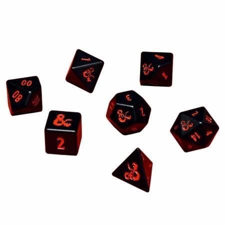 Ultra Pro: Dungeons & Dragons Heavy Metal Dice Set (7)