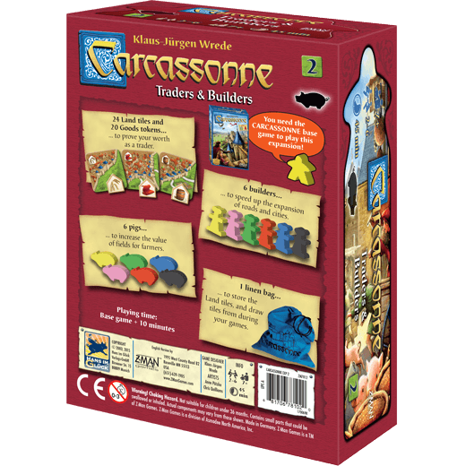 Carcassonne - Traders & Builders Expansion 2 