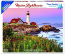 White Mountain Puzzles: Maine Lighthouse - 1000 Piece Puzzle