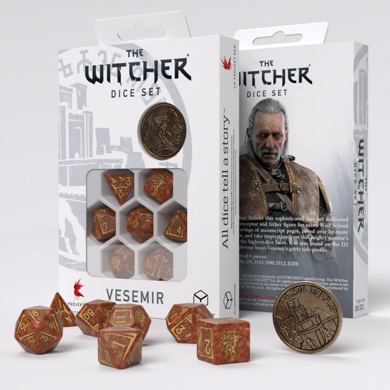 The Witcher Dice Set: Vesemir - The Wise Witcher 