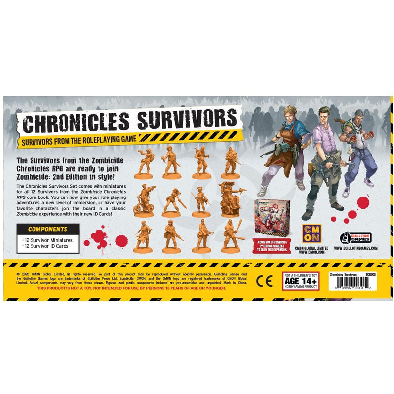 Zombicide: Chronicles Survivor Set 