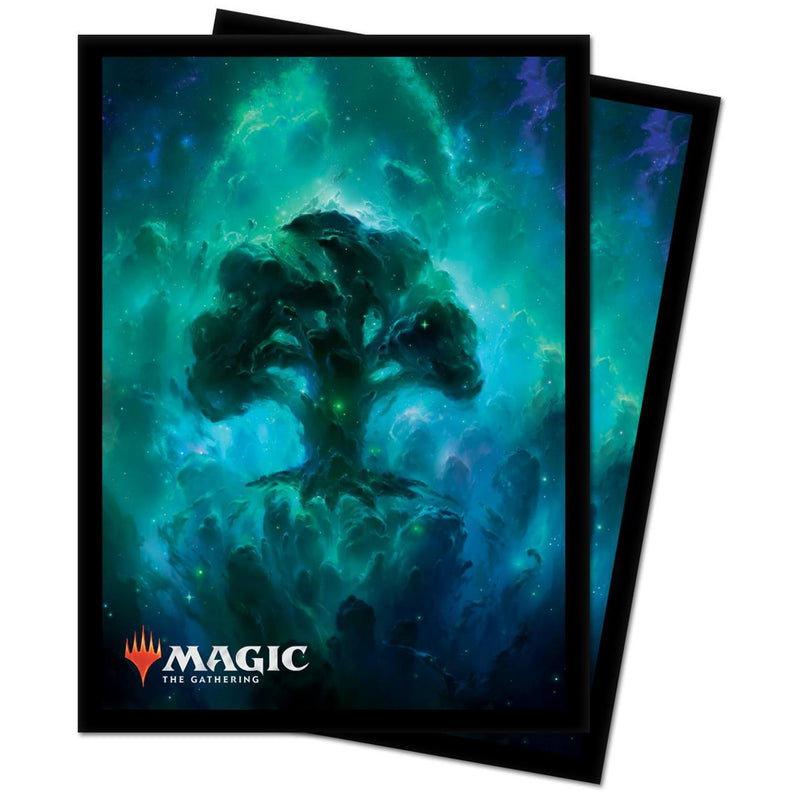 Ultra Pro: Deck Protector Sleeves - Theros Beyond Death Celestial Lands 'Forest' - for Magic the Gathering (100)