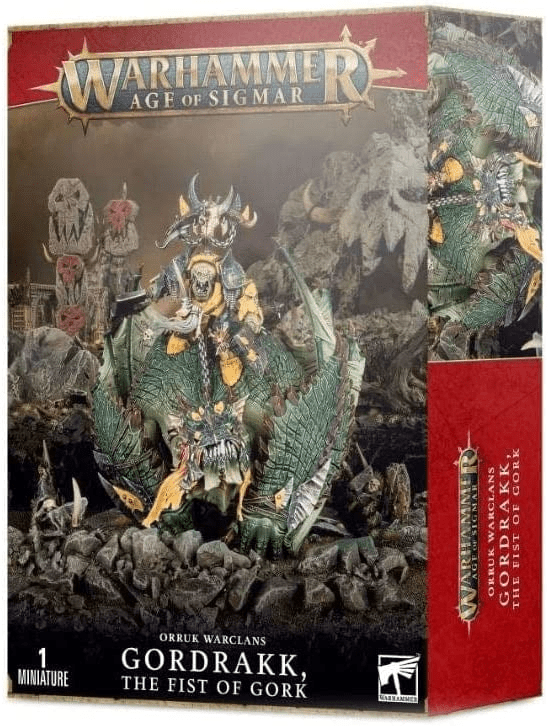 Games Workshop: Age of Sigmar - Orruk Warclans - Gordrakk The Fist of Gork (89-25) Tabletop Miniatures 