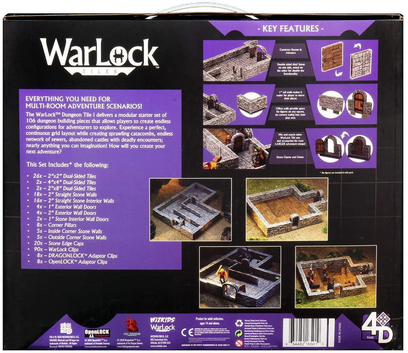 WizKids: Warlock Tiles - Doors & Archways