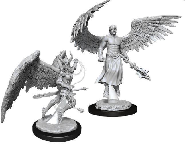 D&D Nolzur's Marvelous Miniatures - Deva & Erinyes - Wave 13 Unpainted (WZK90157)