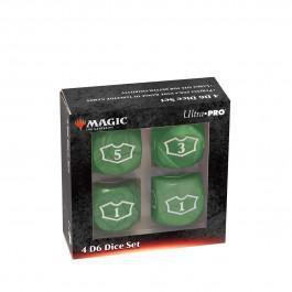 Ultra Pro: Magic the Gathering - Deluxe Loyalty Green D6 set (4)
