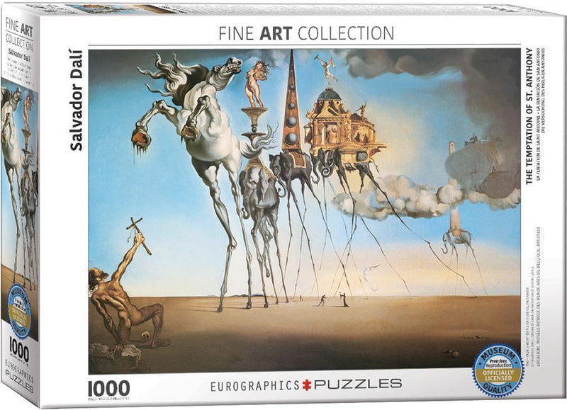 EuroGraphics: The Temptation of St Anthony by Salvador Dalí - 1000-Piece Puzzle 