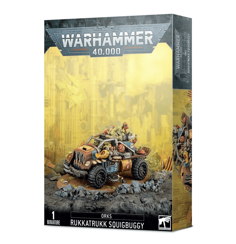 Games Workshop: Warhammer 40,000 - Orks - Rukkatrukk Squigbuggy (50-35) Tabletop Miniatures 