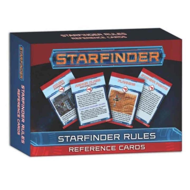 Starfinder RPG: Rules Reference Cards Deck