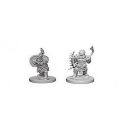 Pathfinder Deep Cuts Miniatures - Dwarf Male Barbarian - Unpainted (WZK72615)