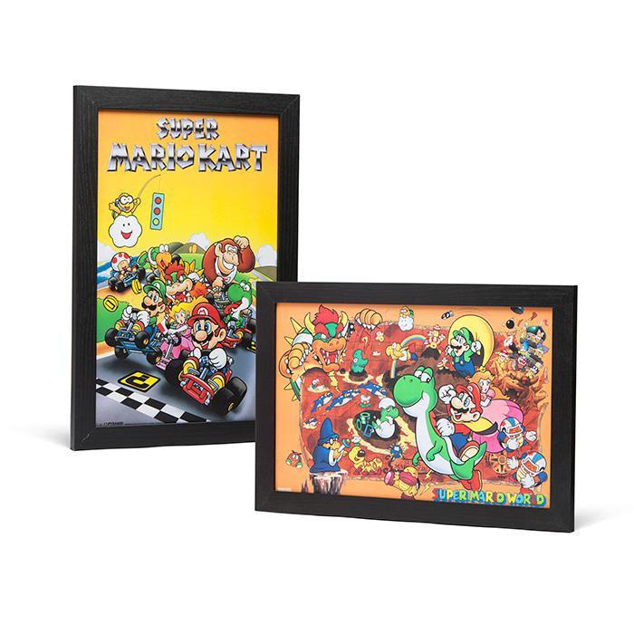 Super Nintendo Mario Box Art Canvas