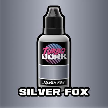 Turbo Dork: Metallic Acrylic Paint- Silver Fox (20ml)