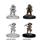 Pathfinder Deepcuts Miniatures - Halfling Male Rogue - Unpainted (WZK73407)