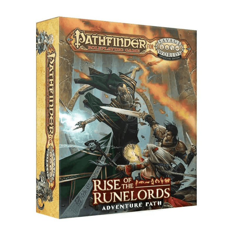 Pathfinder: Savage Worlds RPG - Rise of the Runelords Boxed Set 
