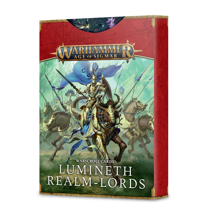 Games Workshop: Age of Sigmar - Lumineth Realm-Lords - Warscroll Cards (87-03) 