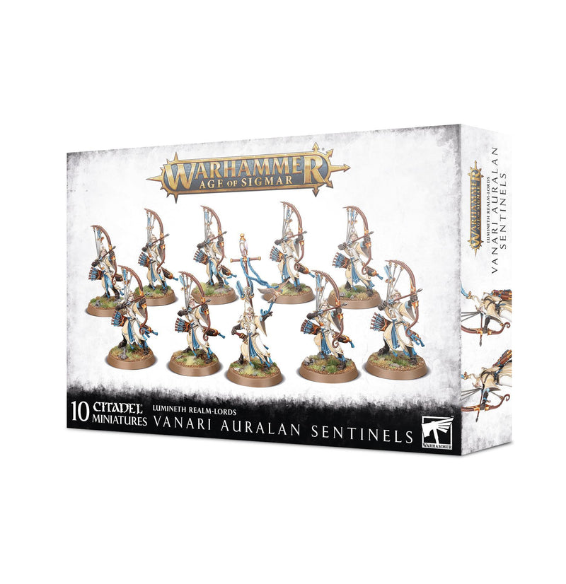 Games Workshop: Age of Sigmar - Lumineth Realm-Lords - Vanari Auralan Sentinels (87-58)