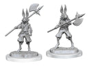 D&D Nolzur's Marvelous Miniatures: Harengon Brigands - Wave 18 Unpainted (WZK90440) 